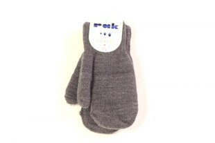 Теплые перчатки с аппликацией для девочек, Светло-серый цена и информация | Шапки, перчатки, шарфы для девочек | 220.lv