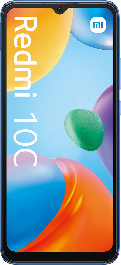 Xiaomi Redmi 10C Dual SIM 4/128GB,MZB0B2OEU Ocean Blue цена и информация | Mobilie telefoni | 220.lv