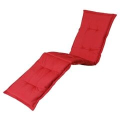Madison sauļošanās zviļņa matracis Panama, 200x65 cm, sarkans cena un informācija | Krēslu paliktņi | 220.lv