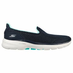 Sporta apavi sievietēm Skechers Go Walk 6 Tumši zils: Apavu Izmērs - 40 S6446942 cena un informācija | Sporta apavi sievietēm | 220.lv