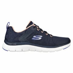 Sporta apavi sievietēm Skechers Leopard Mesh Tumši Zils: Apavu Izmērs - 41 S6446907 cena un informācija | Sporta apavi sievietēm | 220.lv