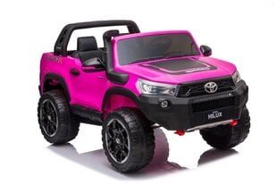 Divvietīgais elektromobilis bērniem Toyota Hilux DK-HL850, rozā cena un informācija | Bērnu elektroauto | 220.lv