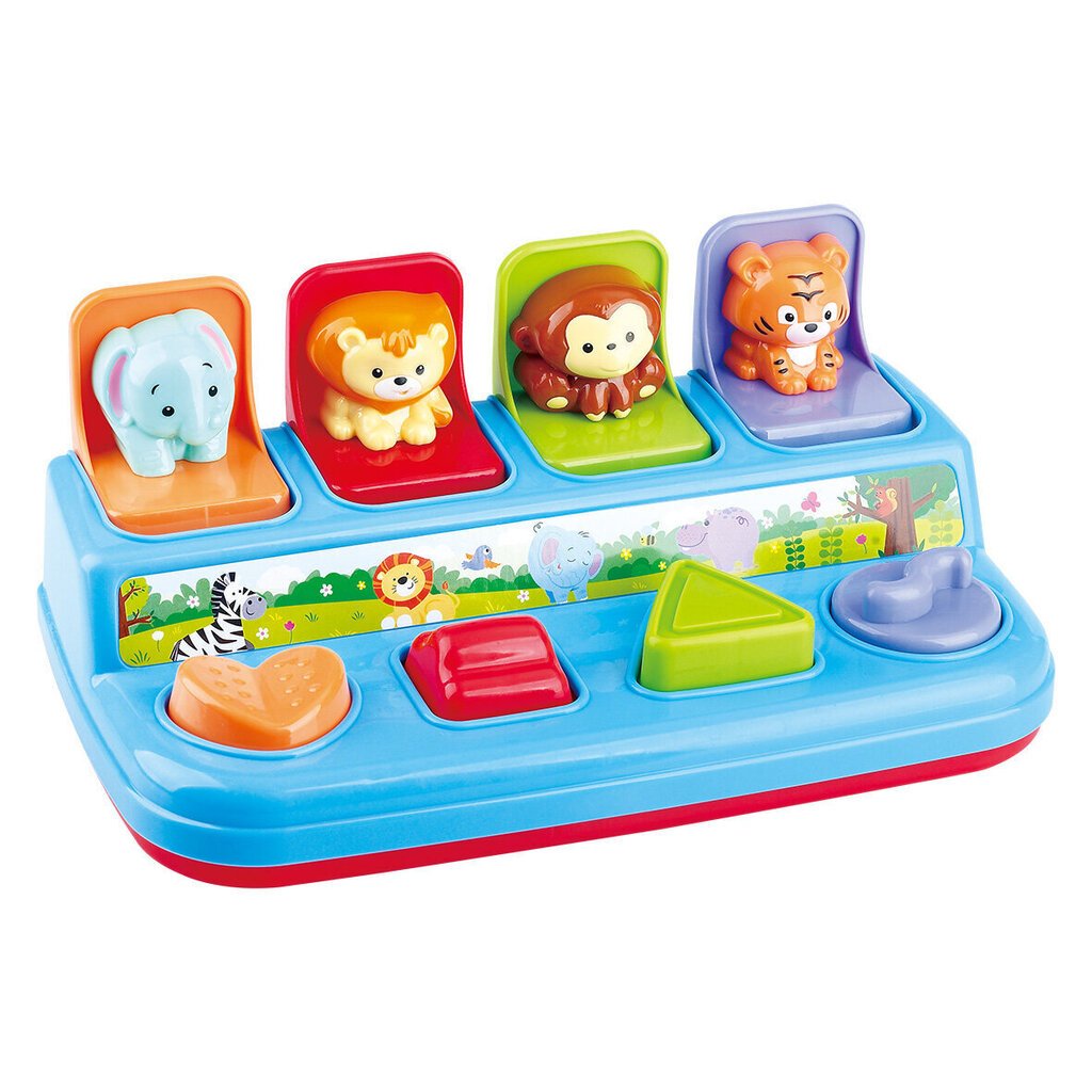 Izglītojoša rotaļlieta Hide & Pop Safari Friends Play Go Infant &Toddler, 2463 cena un informācija | Rotaļlietas zīdaiņiem | 220.lv