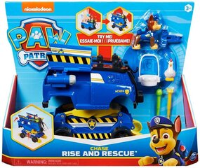 Транспортное средство Щенячий патруль (Paw Patrol) Rise N Rescue Chase, 6063637 цена и информация | Игрушки для мальчиков | 220.lv