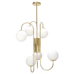 Piekaramā lampa Paloma, Gold cena un informācija | Lustras | 220.lv