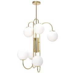 Piekaramā lampa Paloma, Gold cena un informācija | Lustras | 220.lv