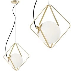 Piekaramā lampa Juliet, Gold cena un informācija | Lustras | 220.lv