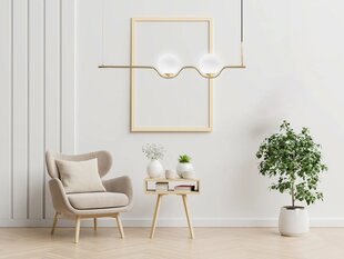 Piekaramā lampa Viva, Gold цена и информация | Люстры | 220.lv