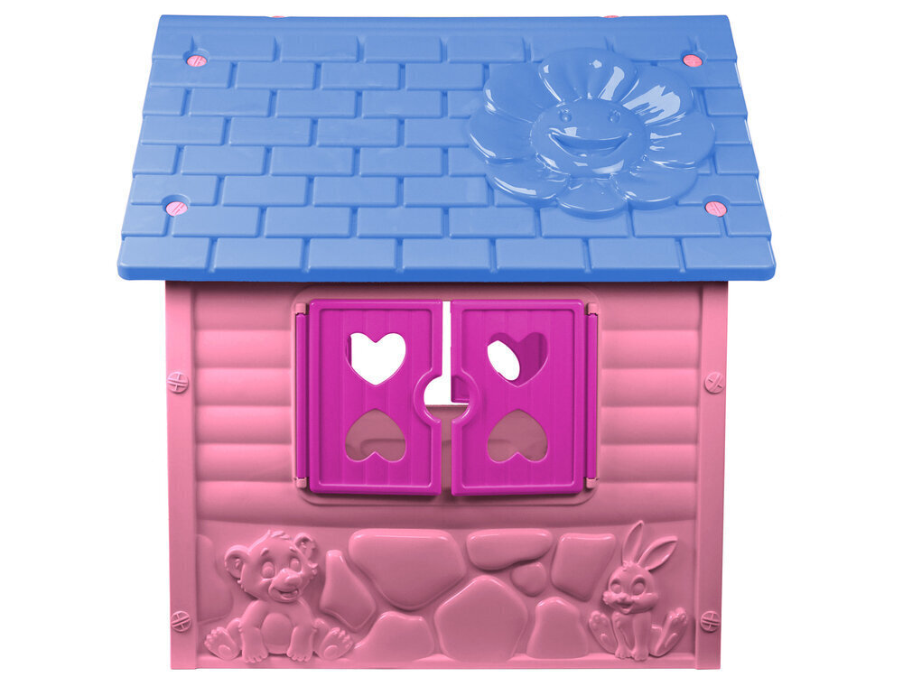 Rotaļu mājiņa bērniem, rozā цена и информация | Bērnu rotaļu laukumi, mājiņas | 220.lv