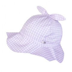 Хлопковая шляпа TaTu, фиолетовая цена и информация | Шапки, перчатки, шарфы для девочек | 220.lv