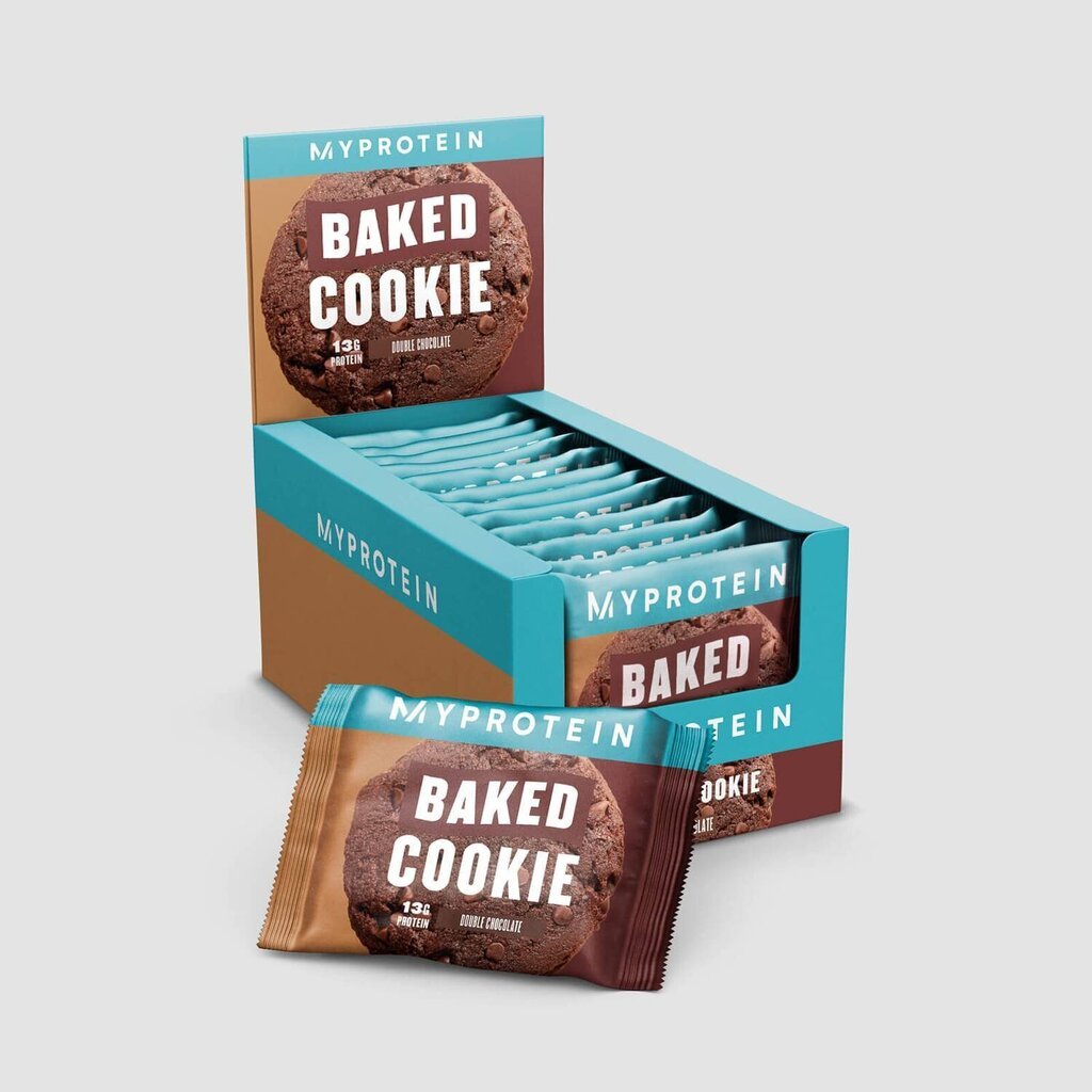 Myprotein Baked Protein Cookie 75 g - dubultā šokolāde cena un informācija | Batoniņi | 220.lv