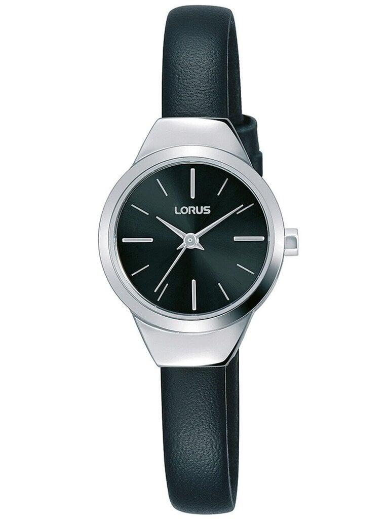 Lorus sieviešu rokas pulkstenis, melnā krāsā cena un informācija | Sieviešu pulksteņi | 220.lv