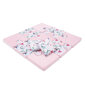 Mīksts puzles paklājs ar spilveniem, 150x150x8, rozā cena un informācija | Attīstošie paklājiņi | 220.lv