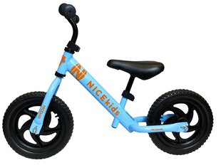 Балансировочный велосипед NiceKids, синий цена и информация | Балансировочные велосипеды | 220.lv