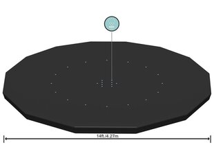 Покрытие для бассейна Bestway, 427 см цена и информация | Аксессуары для бассейнов | 220.lv