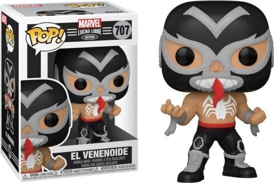 Funko POP Marvel Luchadores Venom El Venenoide cena un informācija | Rotaļlietas zēniem | 220.lv