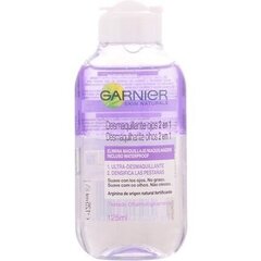 Средство для снятия макияжа с глаз Garnier 2 in 1 (125 мл) цена и информация | Средства для очищения лица | 220.lv