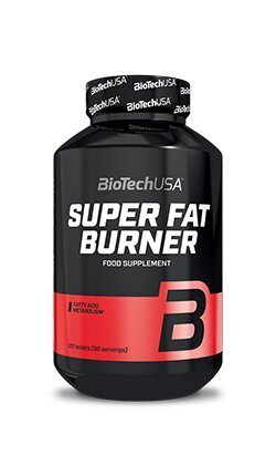 Uztura bagātinātājs Biotech Super Fat Burner 120 tab. цена и информация | Tauku dedzinātāji | 220.lv