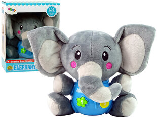Спящий слон, который играет мелодии цена и информация | Развивающие игрушки | 220.lv