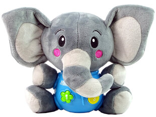Спящий слон, который играет мелодии цена и информация | Развивающие игрушки | 220.lv