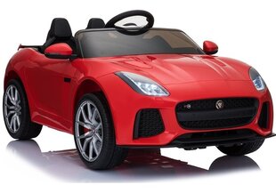 Электрический одноместный Jaguar F-Type, красный цена и информация | Электромобили для детей | 220.lv