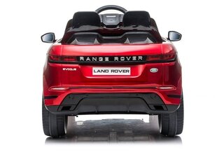 Bērnu elektromobilis Range Rover Evoque, sarkans-lakots цена и информация | Электромобили для детей | 220.lv