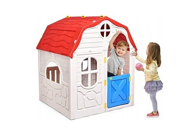 Liela bērnu rotaļu mājiņa цена и информация | Bērnu rotaļu laukumi, mājiņas | 220.lv