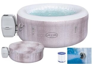 Bestway džakuzi "Lay-Z-Spa CANCUN", 4 personām цена и информация | Бассейны | 220.lv