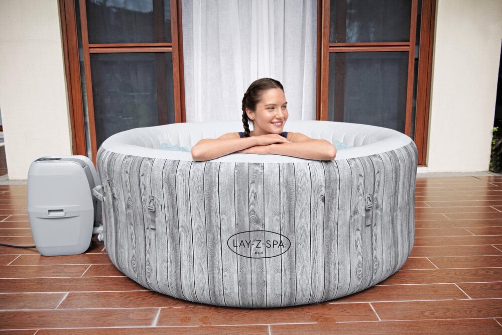 Bestway burbuļvanna Lay-Z-Spa FIJI 4 personām cena un informācija | Baseini | 220.lv