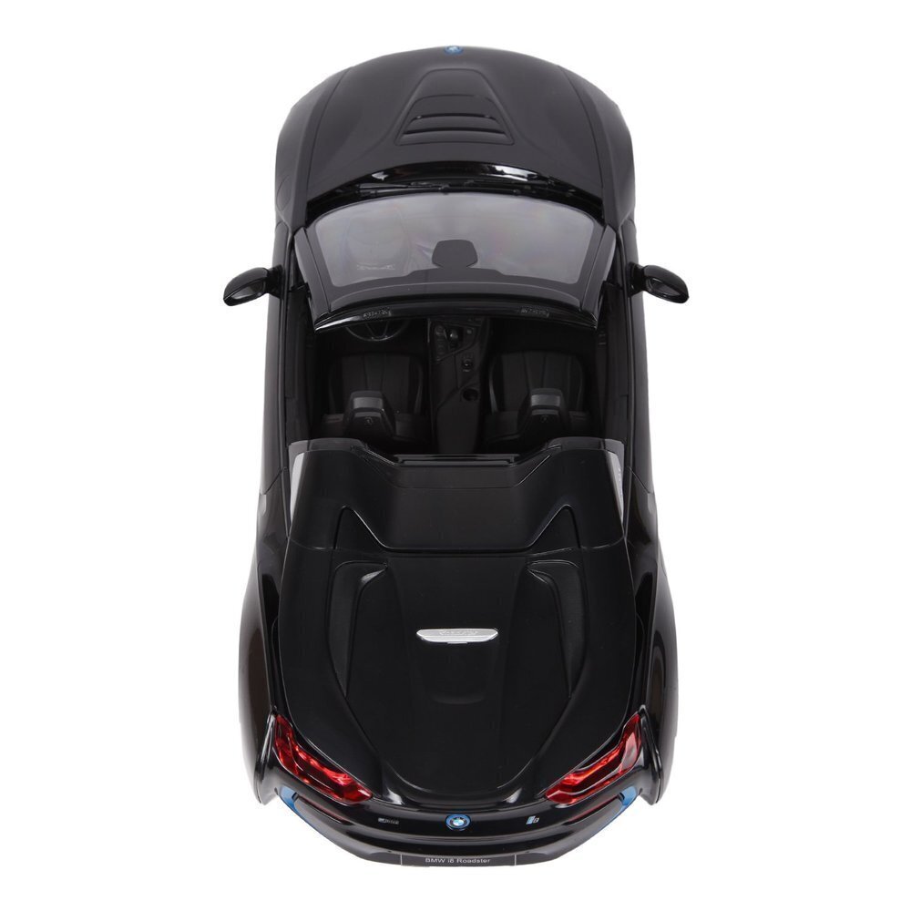 Tālvadības automobilis BMW i8 Roadster, melns цена и информация | Rotaļlietas zēniem | 220.lv