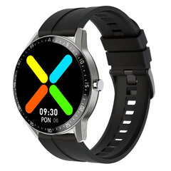 G. Rossi SW018 Silver/Black цена и информация | Смарт-часы (smartwatch) | 220.lv