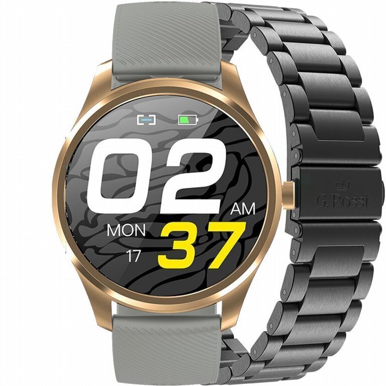 G. Rossi Sport & Fun 3 SW012 Gold/Black + Gray цена и информация | Viedpulksteņi (smartwatch) | 220.lv