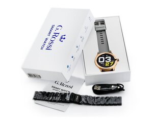 Умные часы G. Rossi SW012-5 + дополнительный браслет (zg315e) цена и информация | Смарт-часы (smartwatch) | 220.lv