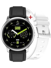 G. Rossi Sport & Fun 1 G.RSWSF1-3C1-1 Silver/Black + White цена и информация | Смарт-часы (smartwatch) | 220.lv