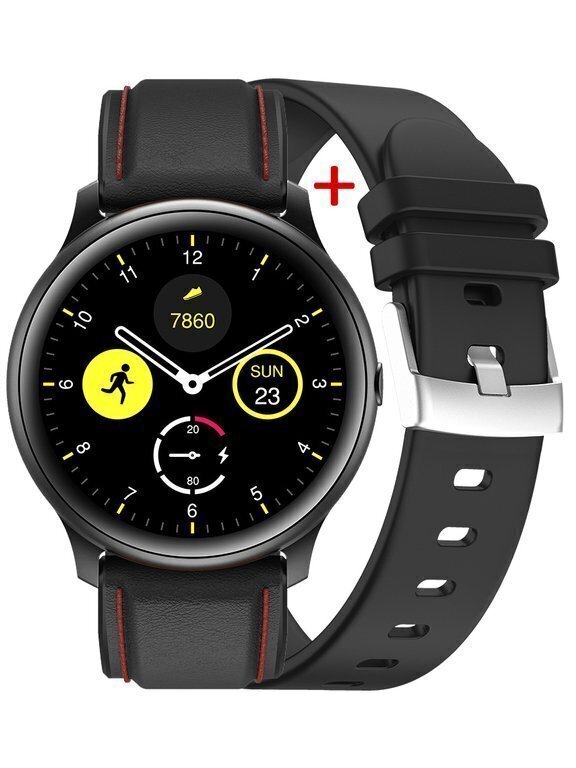 G. Rossi Sport & Fun 1 G.RSWSF1-1A1-1 Black/Red + Black цена и информация | Viedpulksteņi (smartwatch) | 220.lv