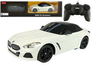 Tālvadības automašīna BMW Z4 Roadster, 1:24, balta cena un informācija | Rotaļlietas zēniem | 220.lv