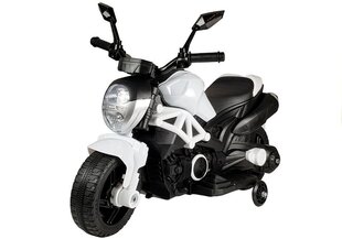 Детский электрический мотоцикл GTM1188, белый цена и информация | Электромобили для детей | 220.lv