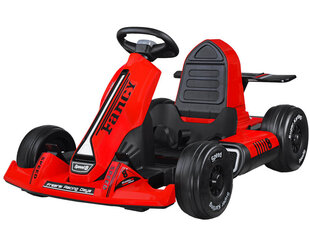 Bērnu vienvietīgs elektriskais kartings - Fancy Speed ​​​​8, sarkans cena un informācija | Bērnu elektroauto | 220.lv