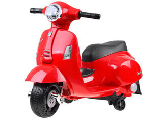 Детский электрический мотоцикл - Vespa, розовый цена и информация | Электромобили для детей | 220.lv