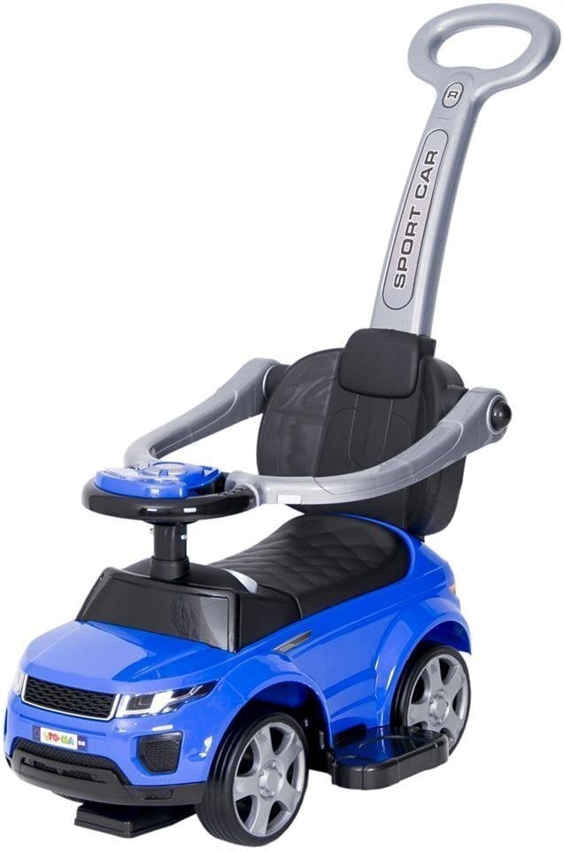 Mašīna ar rokturi, zila cena un informācija | Rotaļlietas zīdaiņiem | 220.lv