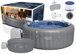 Bestway džakuzi "Lay-Z-Spa SANTORINI ar LED", 7 personām cena un informācija | Baseini | 220.lv