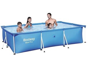 Bestway rāmja baseins 300 cm x 201 cm x 66 cm cena un informācija | Baseini | 220.lv