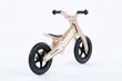 Koka balansa velosipēds - Moovkee, gaiši brūns цена и информация | Balansa velosipēdi | 220.lv