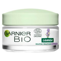 Pretgrumbu nakts sejas krēms Garnier Bio Ecocert Lavanda, 50 ml cena un informācija | Sejas krēmi | 220.lv