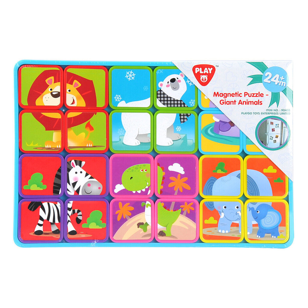 Magnētiskā puzle Play Go Infant &Toddler, (90363, 90383, 90403), 90343 цена и информация | Rotaļlietas zīdaiņiem | 220.lv