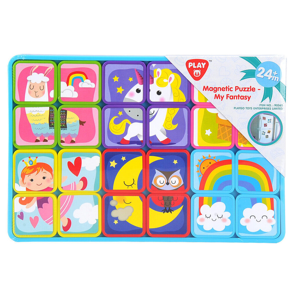 Magnētiskā puzle Play Go Infant &Toddler, (90363, 90383, 90403), 90343 цена и информация | Rotaļlietas zīdaiņiem | 220.lv