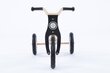 Koka balansa velosipēds - Moovkee, melns cena un informācija | Balansa velosipēdi | 220.lv