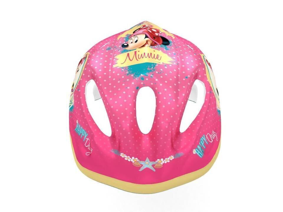 Bērnu velo-ķivere Minnie Mouse, 52-56cm cena un informācija | Ķiveres | 220.lv