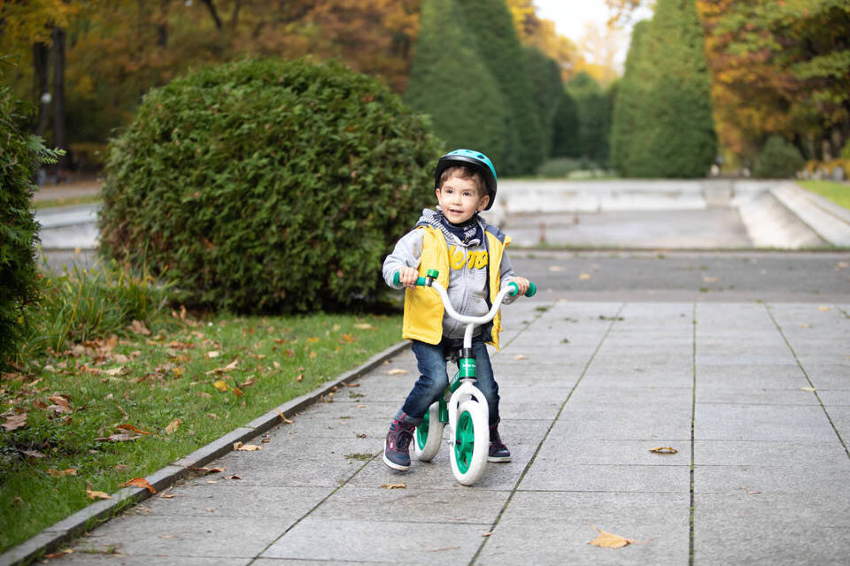 Līdzsvara velosipēds - Baby Mix Fast, 10 collas, zaļš цена и информация | Balansa velosipēdi | 220.lv