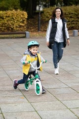 Līdzsvara velosipēds - Baby Mix Fast, 10 collas, zaļš цена и информация | Балансировочные велосипеды | 220.lv